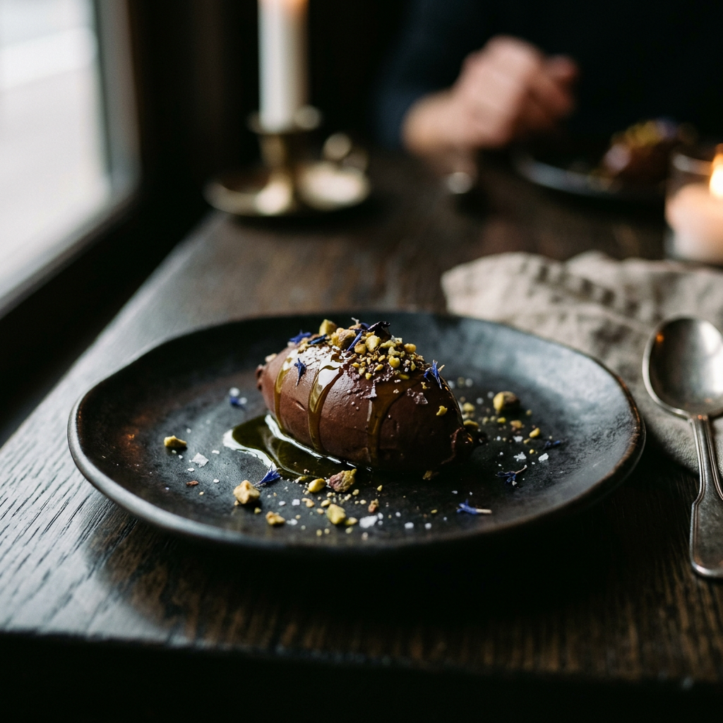 Chocolade en olijf